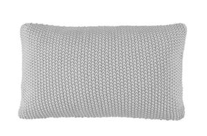 Подушка Marc O'Polo Nordic вязаная цвет серебро размер 30х60 см