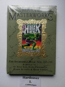 Marvel Masterworks Vol. 78 the Incredible Hulk Ltd. Ed. Marble Variant (Marvel Comics)