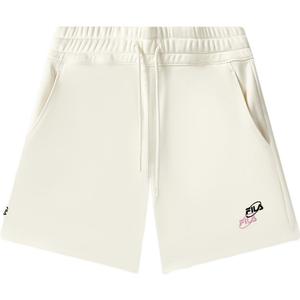 Коллекция ко Дню святого Валентина Повседневные шорты женские Молочный белый FILA