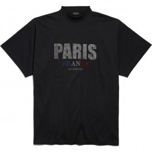 Футболка унисекс черная Balenciaga, черный