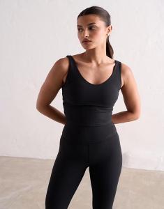 Бюстгальтер-бралетт Aim'n Black sense черного цвета