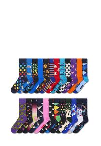 Носки Happy Socks 24-PACK ADVENT CALENDAR GIFT, Navy/Multi-Coloured