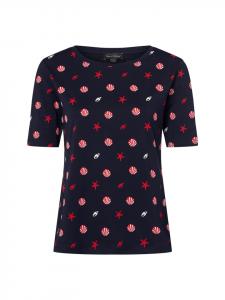 Футболка темно-синего цвета Franco Callegari