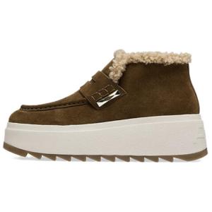 Износостойкие, нескользящие, женские зимние ботинки длиной до щиколотки ASH, Khaki