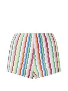 Мини-шорты в полоску Missoni, розовый