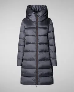 Женский пуховик с мягкой набивкой Save The Duck, серый