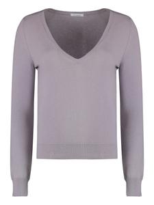 Джемпер тонкой вязки Malo, фиолетовый