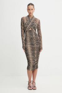 Платье Bardot, коричневый