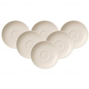 Блюдце Завтрак для меня ø 17,4 см, набор 6 шт., белое Villeroy & Boch, белый