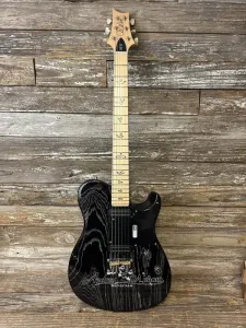 PRS NF53; черная собачья шерсть с фоном