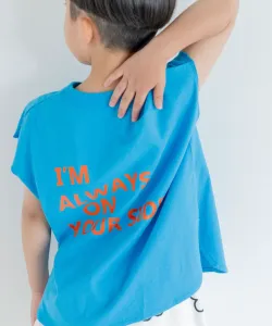 Майка с напечатанным логотипом Lowrys Farm, цвет Blue(85)