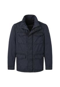 Полевая куртка современного кроя из чистого хлопка BUD redpoint, темно-синий