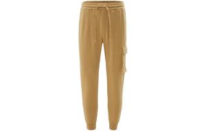 Зауженные брюки худи унисекс CAT, светлый хаки