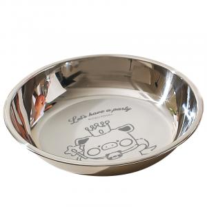 Тарелка KAWASIMAYA, [Food-Grade 316 Stainless Steel]6-Inch Plate (Paradise Pig)