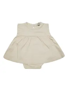 Платье-боди в полоску 1 + In The Family, бежевый