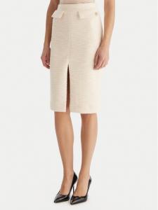 Юбка миди regular fit S00601 Babylon, экрю