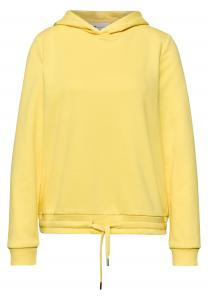 STREET ONE Толстовка в желтом цвете