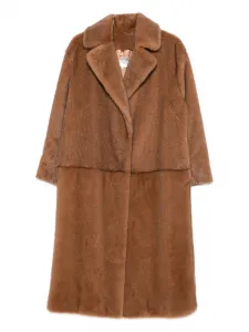 Однобортное пальто Fritella Antonelli, коричневый