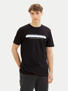 Футболка basic fit 1037653 Tom Tailor Denim, черный