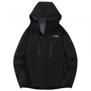 Jeep Ветровка унисекс, Black (Single Shot Quality)