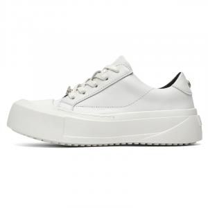 V05 Женские утепленные скейтборд кроссовки Unisex Low top White - 55543 White, цвет 55543 White, Women's[Fleece-Lined]