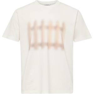 Футболка с принтом Fence JW Anderson, слоновая кость