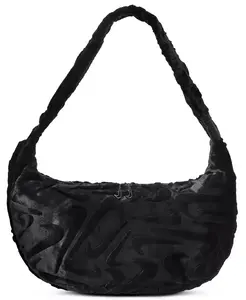 Спортивная сумка-мешок из искусственного меха Nike, черный