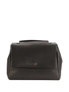 Сумка-тоут с логотипом Orciani, коричневый