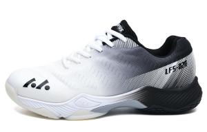 Кроссовки LEFUS Badminton Shoes Unisex Low-top Black/White, черный/белый