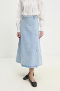 Джинсовая юбка Answear.Lab, синий