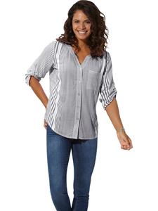 WITT WEIDEN Блузка темно-синего/белого цвета