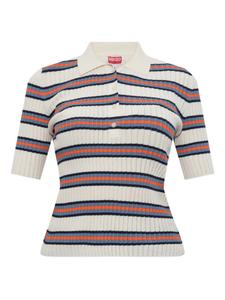 Рубчатая полосатая рубашка-поло Kenzo