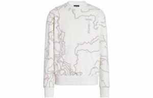 Свитшот X Norda с графическим принтом и круглым вырезом Ermenegildo Zegna, белый