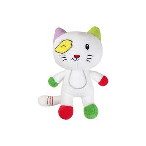 Милая маленькая цветочная необычная кошка плюшевая кукла высота 30см MIANHUIYI