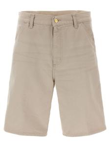 Бермуда-шорты 'Single knee' CARHARTT WIP, бежевый