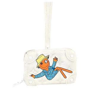 Мягкий кофр из телячьей кожи Квадратная сумка Маленькая сумка Ручная наплечная сумка через плечо Унисекс белая LOUIS VUITTON