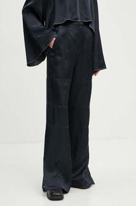 Брюки Jonas из смесового льна - High Shine Blend RD Day Birger et Mikkelsen, темно-синий