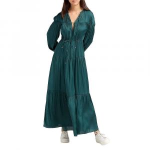 Многоярусное платье макси у окна Belle & Bloom, цвет Dark Green