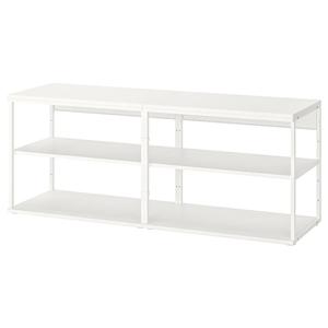 Открытый стеллаж PLATSA IKEA, 160x40x63 см, белый