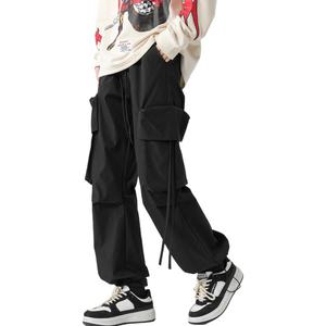 COMOWA повседневные брюки унисекс, Черный