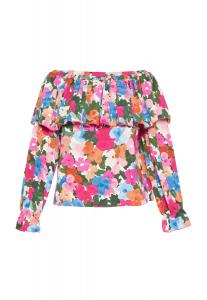 Usha Лонгслив 'Fashion Look' в цвете Rose, Dark Pink