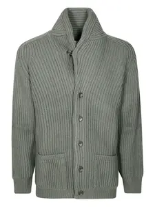 Кардиган на пуговицах Filson, зеленый