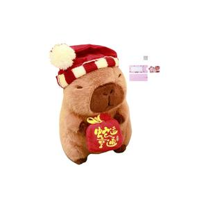 Плюшевая кукла Capybara Dolls высота 22 см AOLETU