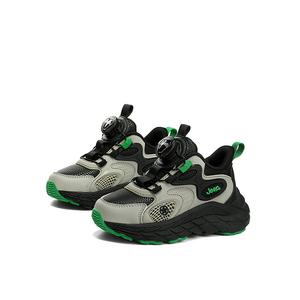 Низкие детские беговые кроссовки Kids' Jeep, Металлик Блэк