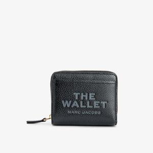 Мини-Компактный кожаный кошелек Marc Jacobs, черный
