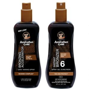 Australian Gold Spray Accelerator + Spray Gel SPF6
