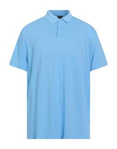 Рубашка поло Armani Exchange, светло-голубой