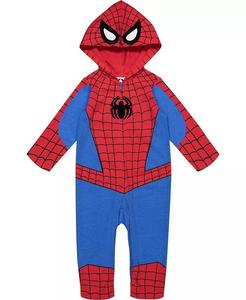 Комбинезон для косплея «Мстители», «Человек-паук», «Веном», «Железный человек», на молнии, для маленьких мальчиков, для новорожденных Marvel, мультиколор