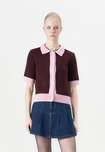 Кардиган Vero Moda VMSALLY CARDIGAN, Burgundy/Bordeaux