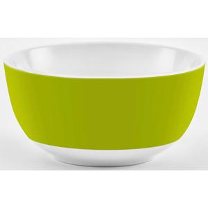 Миска для мюсли van Well Vario, 6 шт., фарфор, пригодна для посудомоечной и микроволновой печи, Ø 14 см Van Well, зеленый/белый